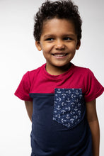 Load image into Gallery viewer, Printed Pocket Tee - Various Colors
