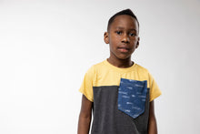Load image into Gallery viewer, Printed Pocket Tee - Various Colors
