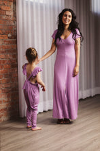 Load image into Gallery viewer, Mallory Dress - Ribbed Violet (XS/P)*

