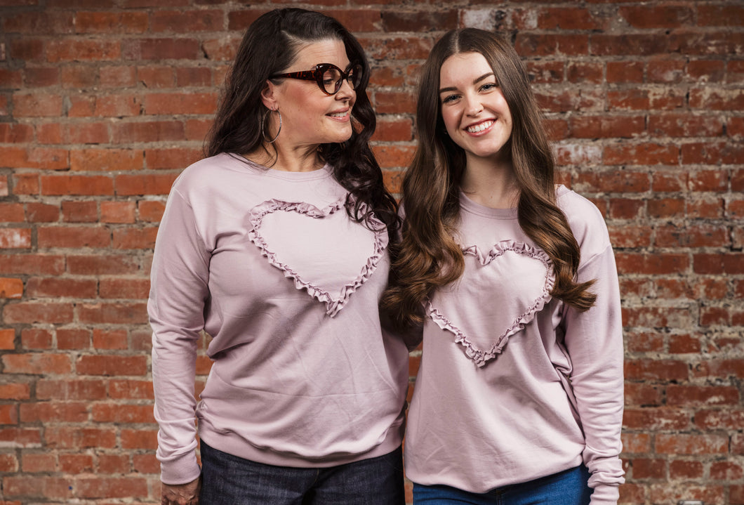 Heart Sweatshirt - Various Colors (Women's)