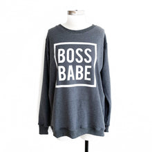 Load image into Gallery viewer, Boss Babe Sweatshirt - Various Colors (Women&#39;s)
