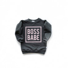 Load image into Gallery viewer, Boss Babe Sweatshirt - Various Colors
