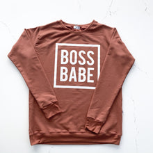 Load image into Gallery viewer, Boss Babe Sweatshirt - Various Colors (Women&#39;s)
