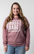 Load image into Gallery viewer, Boss Babe Sweatshirt - Various Colors (Women&#39;s)
