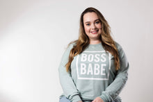 Load image into Gallery viewer, Boss Babe Lite Sweatshirt - Various Colors (Women&#39;s)
