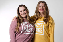 Load image into Gallery viewer, Boss Babe Sweatshirt - Various Colors (Women&#39;s)
