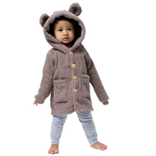 Load image into Gallery viewer, Bear Button Coat - Various Colors
