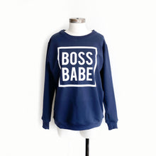 Load image into Gallery viewer, Boss Babe Sweatshirt - Various Colors (Women&#39;s)
