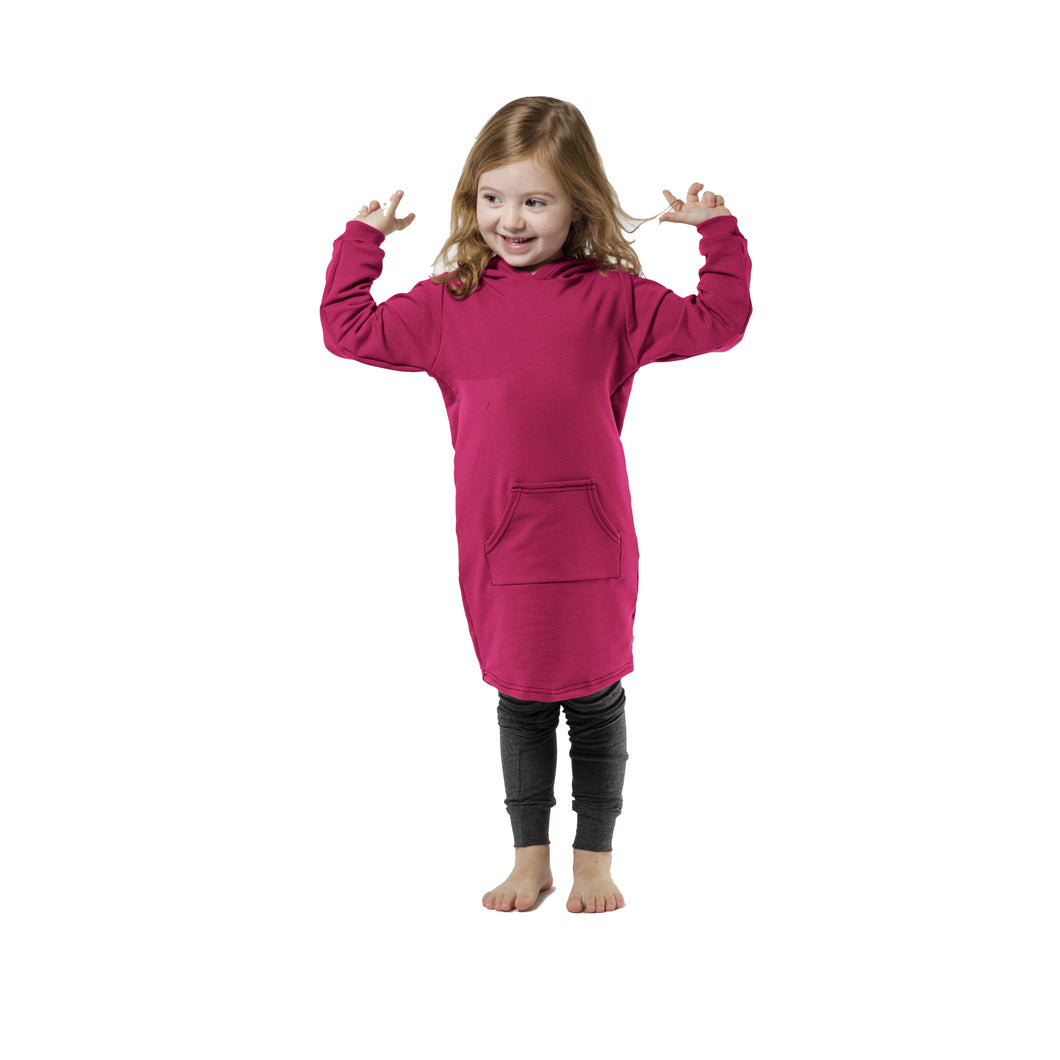 Fall Hoodie Dress - Various Colors