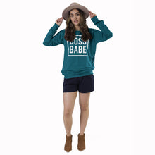 Load image into Gallery viewer, Boss Babe Lite Sweatshirt - Various Colors (Women&#39;s)
